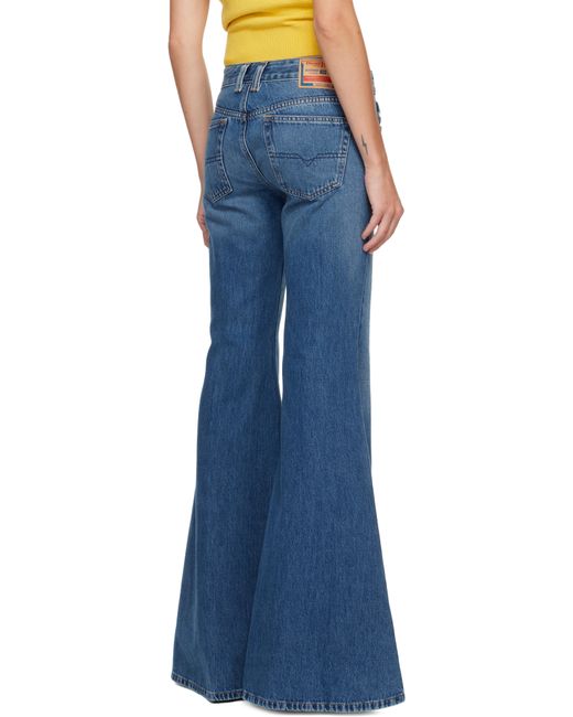 Jean Évasé 1970 Bleess Bleu DIESEL en coloris Blue