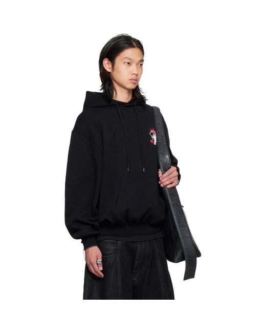 Lu'u Dan Black Aftermath Hoodie for men