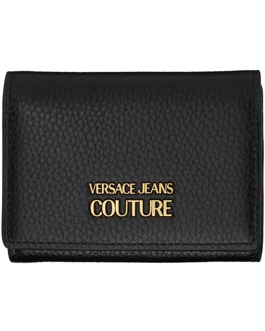 Versace Black Logo Wallet for men