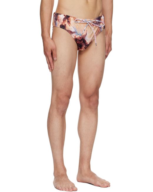 Slip De Bain Multicolore À Motif De Chérubins Vivienne Westwood pour homme