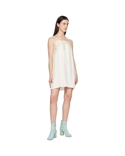 Maison Margiela Blue Tabi Ankle Boots