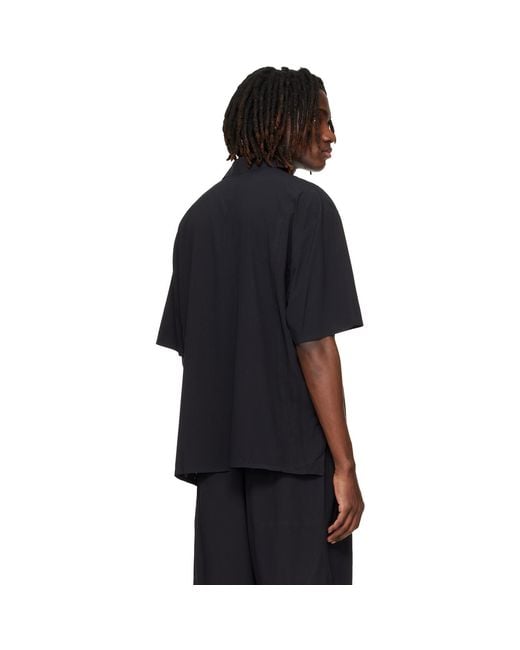Y-3 Black Ultralight Woven Shirt for men