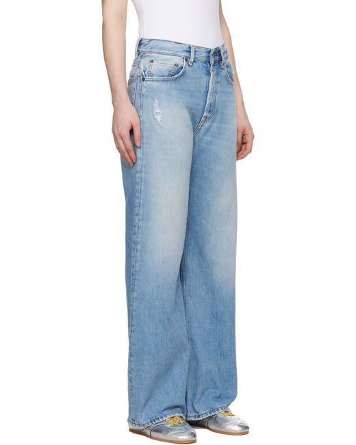Acne Blue Loose Fit 2021F Jeans