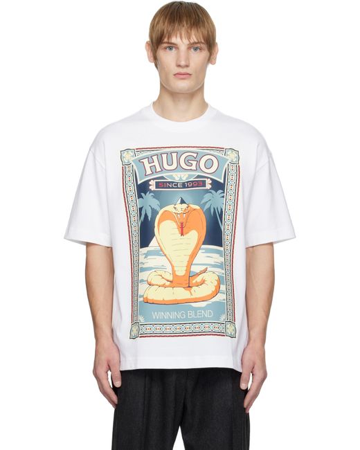 HUGO Black Cobra T-Shirt for men