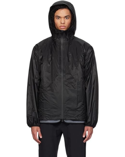 Rains Black Norton Jacket for men