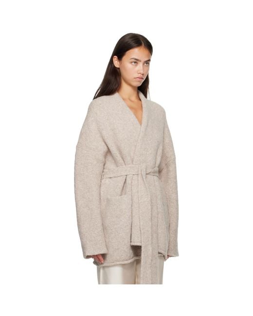 Lauren Manoogian Gray Off- Coto Cardigan