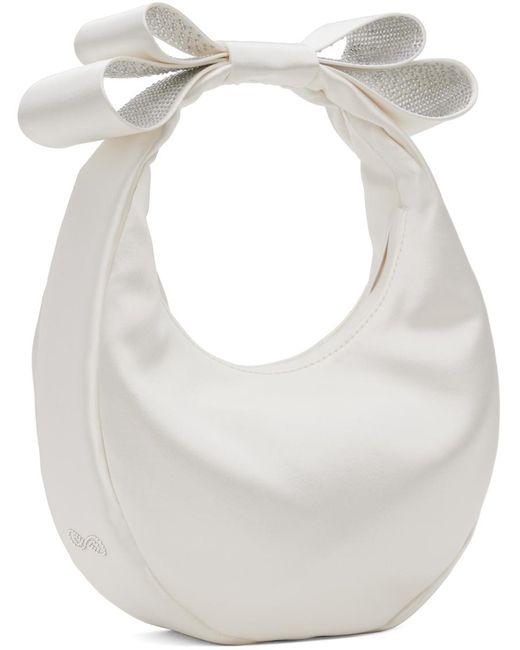 Mach & Mach White Machmach Small 'le Cadeau' Bag