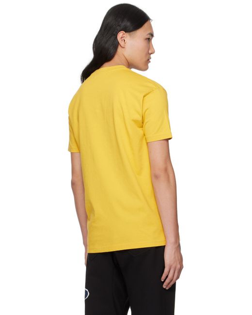 Vivienne Westwood Orange Yellow Time Machine T-shirt for men
