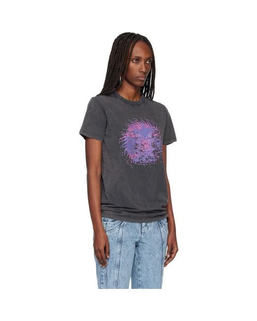 Isabel Marant Black Zoeline T-Shirt