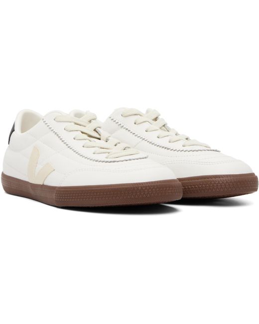 Veja Black Off- Panenka Leather Sneakers for men