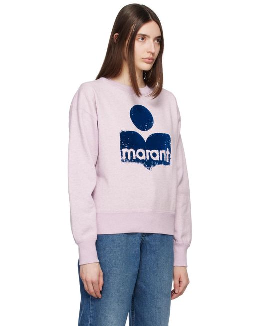 Isabel Marant Black Pink Mobyli Sweatshirt