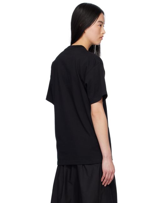Soulland ブラック Balder ラインストーン Tシャツ Black