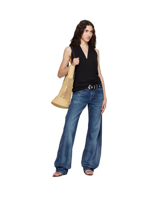 Khaite Metallic Billie Bucket Bag