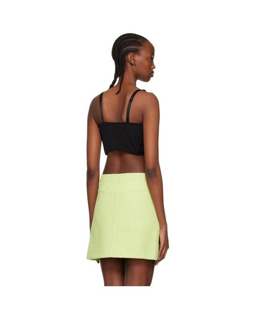 Moschino Black Button Camisole