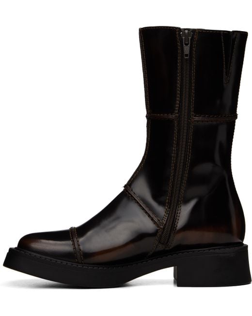 Miista Black Dahlia Boots