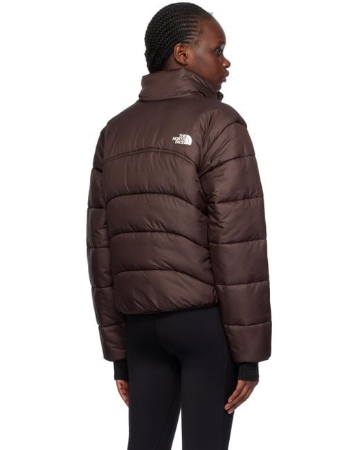 The North Face Brown Burgundy 2000 Puffer Jacket