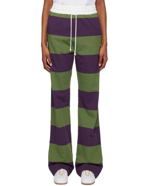 Dries Van Noten Multicolor Striped Lounge Pants