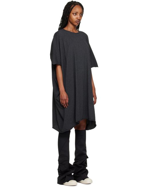 Rick Owens Black Minerva T Midi Dress