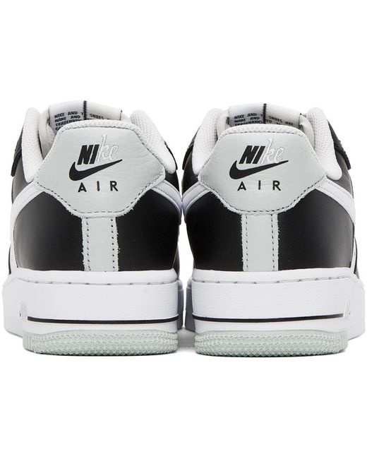 Nike Black & Off-white Air Force 1 '07 Lv8 Sneakers for men
