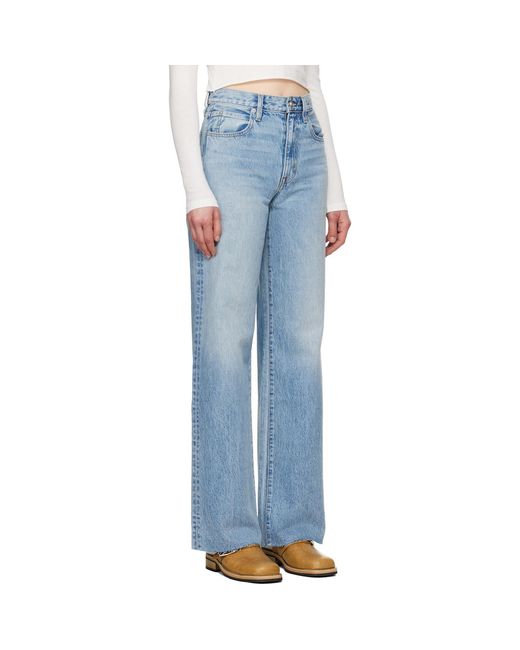 SLVRLAKE Denim Blue Grace Jeans