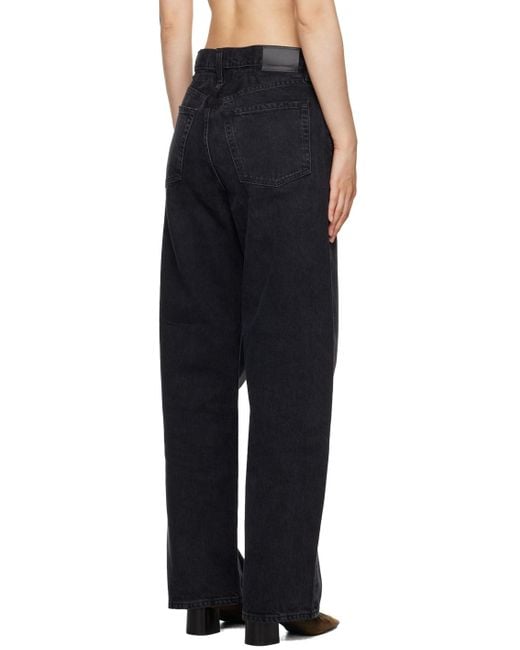 Citizens of Humanity Black Gwendoline Scrunch Jeans