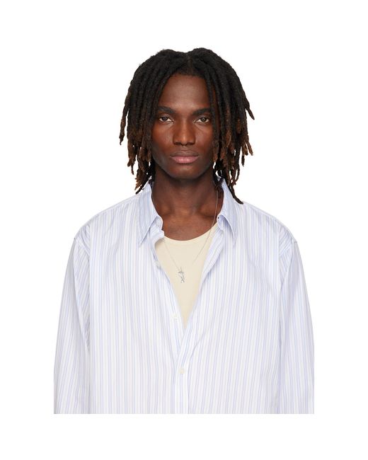 AMI Metallic Ami De Coeur Chain Necklace for men