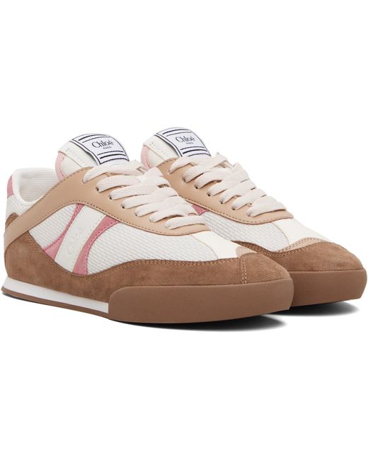 Chloé Black Tan & Kick' Sneakers