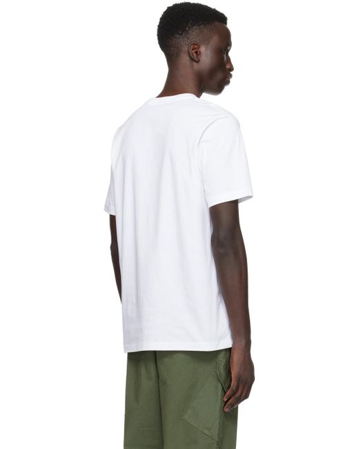 T-shirt blanc à image PS by Paul Smith pour homme en coloris Black