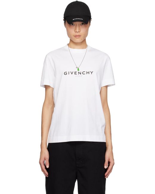 Givenchy White Reverse T-shirt for men