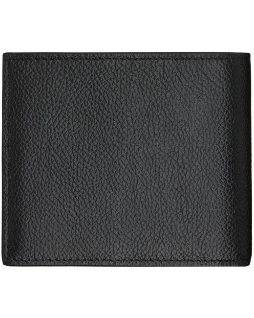 Balenciaga Black Cash Square Folded Wallet for men