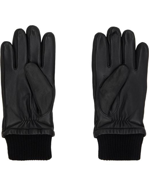 Canada Goose Black Workman Gloves for men