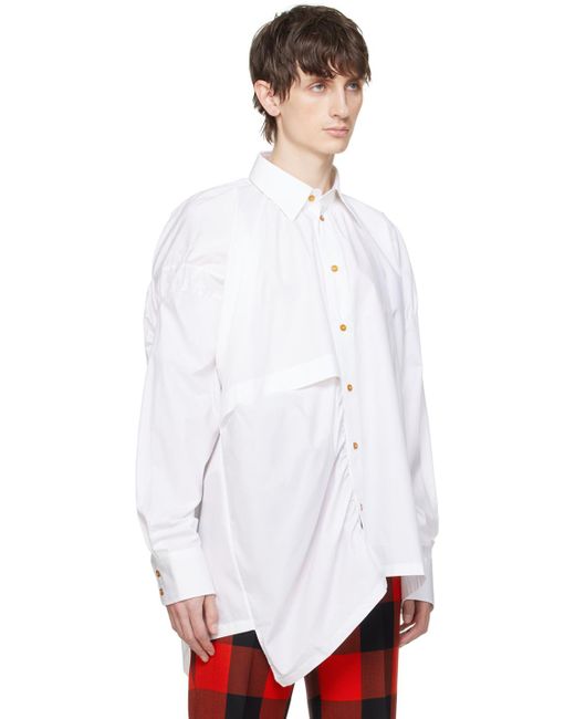Chemise gib blanche Vivienne Westwood pour homme en coloris White