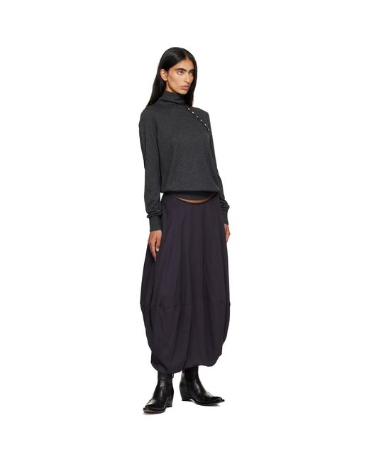 Isabel Marant Black Jovienne Turtleneck