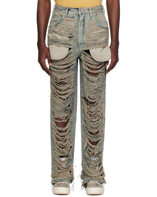 Rick Owens Multicolor Geth Jeans for men
