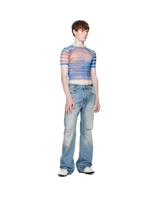 Jean Paul Gaultier Black 'The Air' Baby T-Shirt for men
