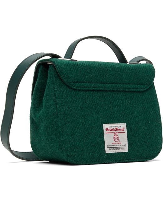 Vivienne Westwood Green Linda Medium Crossbody Bag