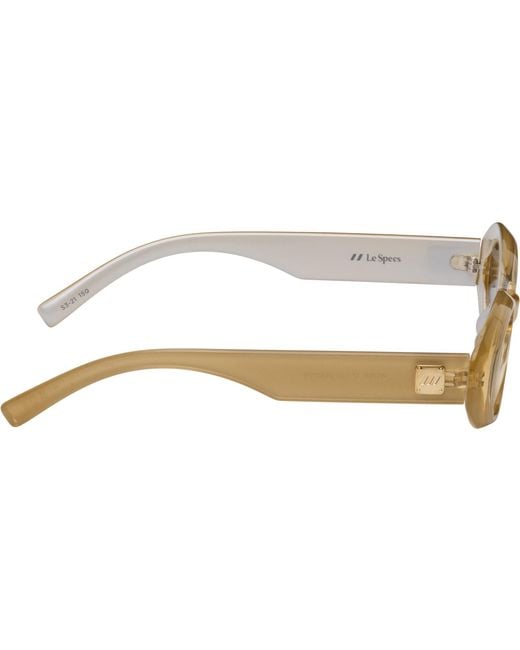 Le Specs Brown 'Work It! Sunglasses