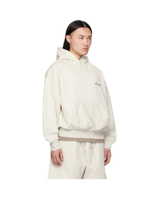 Fear Of God Natural Off- Classic Hoodie for men