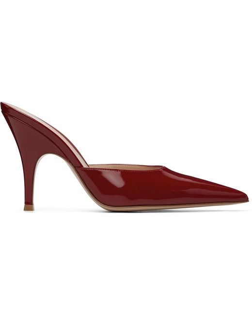 Gianvito Rossi Black Patent Heels