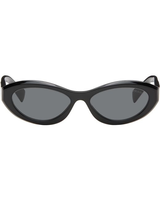 Prada Gray 'Prada Symbole' Sunglasses