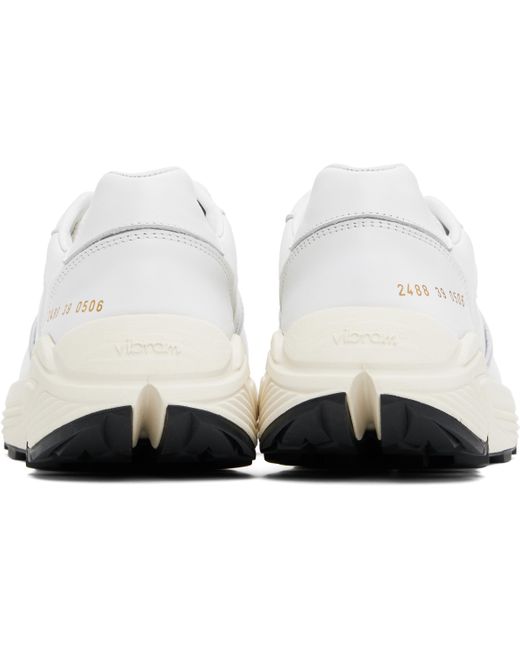 メンズ Common Projects ホワイト Premium スニーカー Black