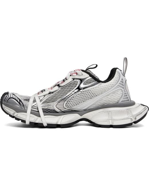 Balenciaga White 3Xl Split Logo Sneakers for men