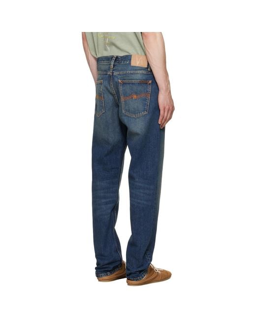 Nudie Jeans Blue Steady Eddie Ii Jeans for men