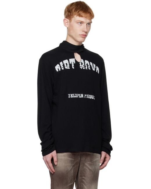 Black keyhole sweater 2025