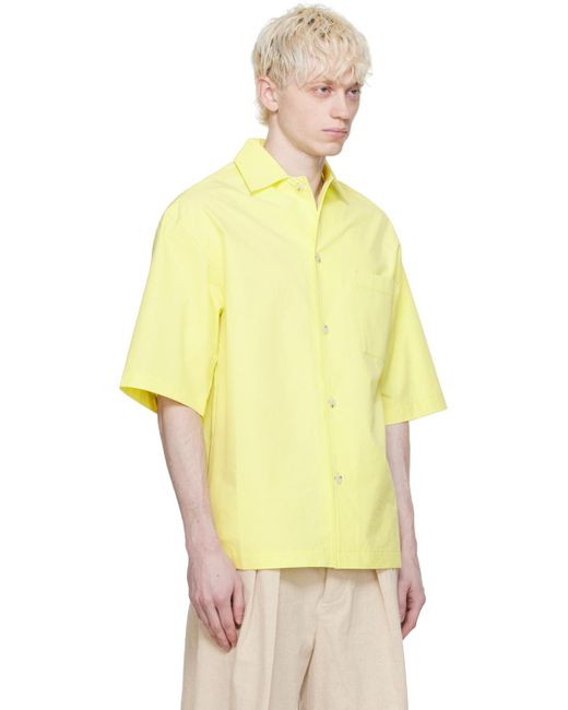 Chemise caspian jaune Nanushka pour homme en coloris Yellow