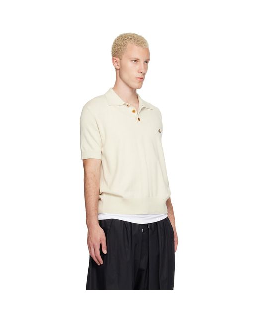 Vivienne Westwood White Off- Mark Polo for men