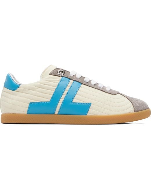 Lanvin Blue Off- & Glen 2.0 Sneakers