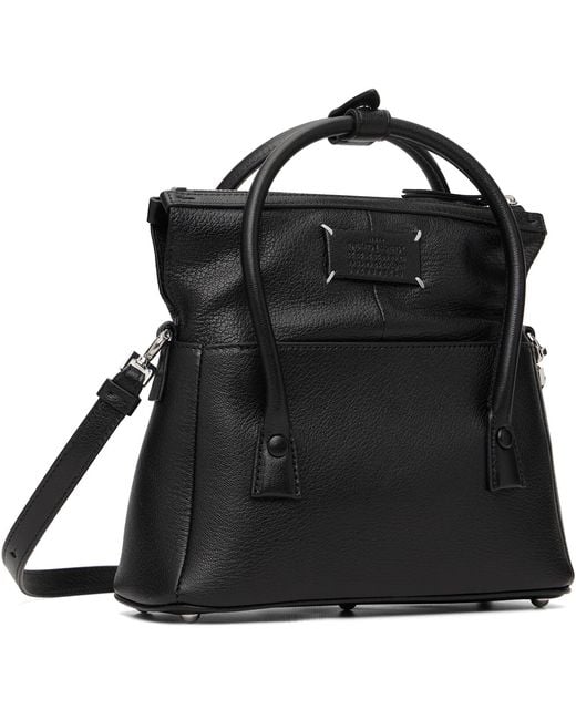 Maison Margiela Black 5Ac East West Small Hand Bag