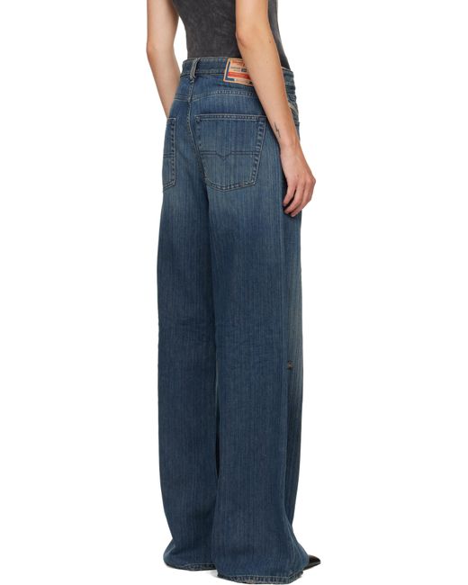 DIESEL ブルー 1996 D-Sire リラックス ジーンズ Blue