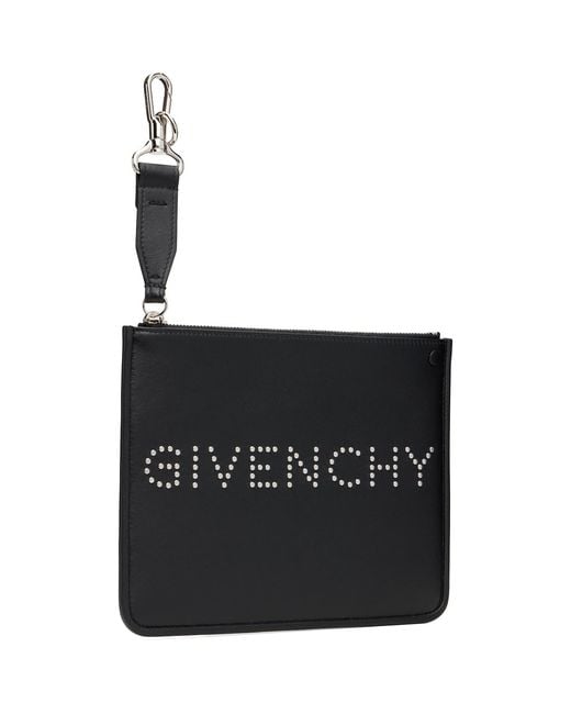 Givenchy Black Zipped Pouch for men